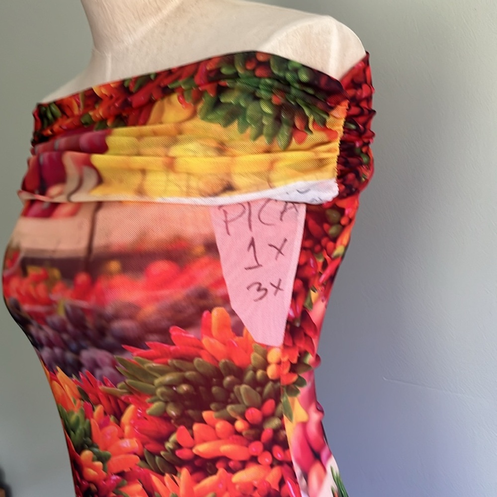 Zara Mashed Midi Dress - Picture 4 of 16